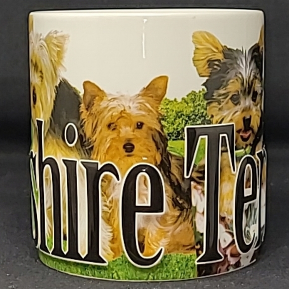 2011 AMERICA WARE "YORKSHIRE TERRIER" OVERSIZED COFFEE MUG - Picture 2 of 9